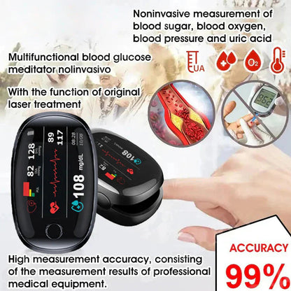 🏆 2026 Latest Non‑Invasive Glucose Monitor – Needle‑Free Health Tracking
