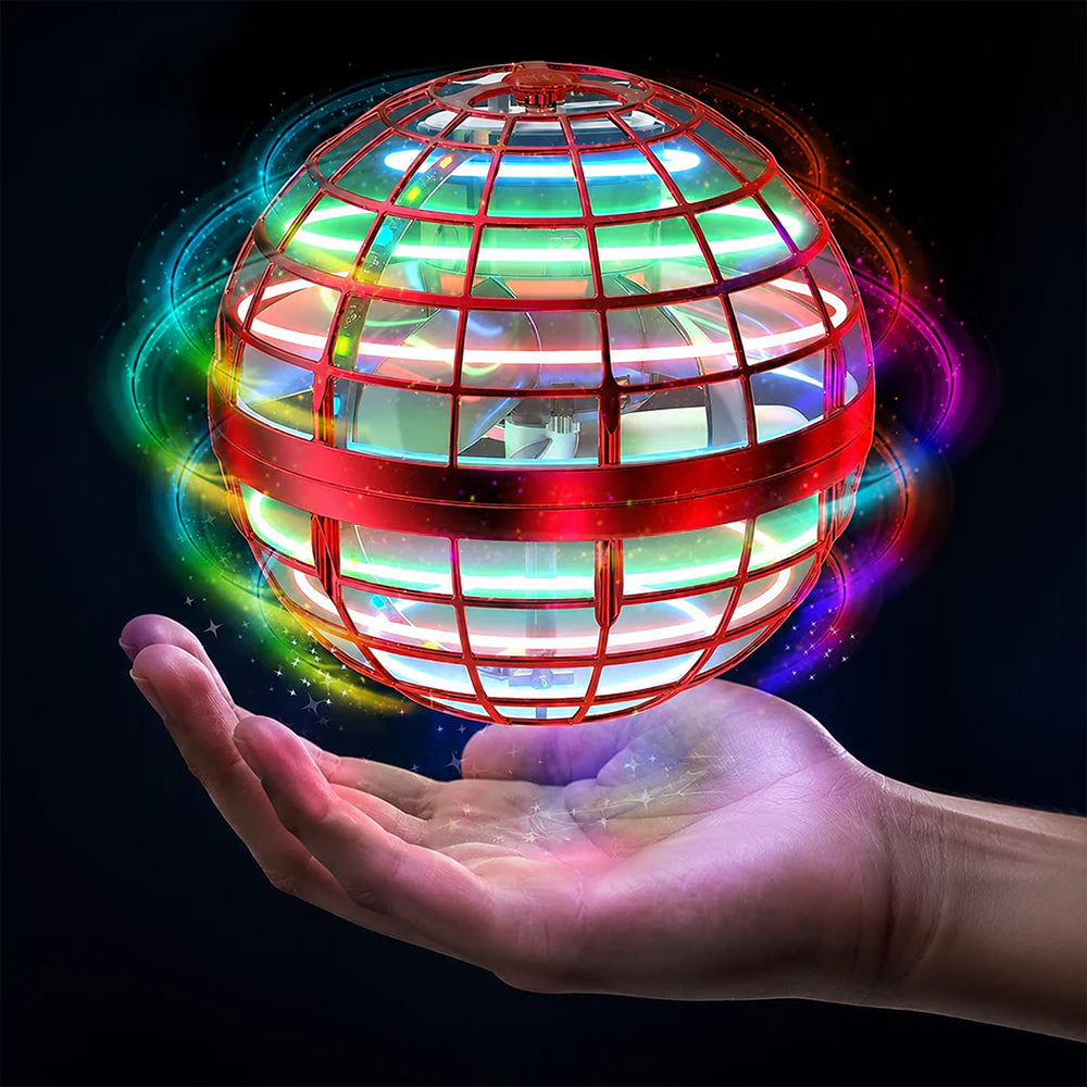 ✨ LED Flying Orb – Toss, Hover & Return Like Magic